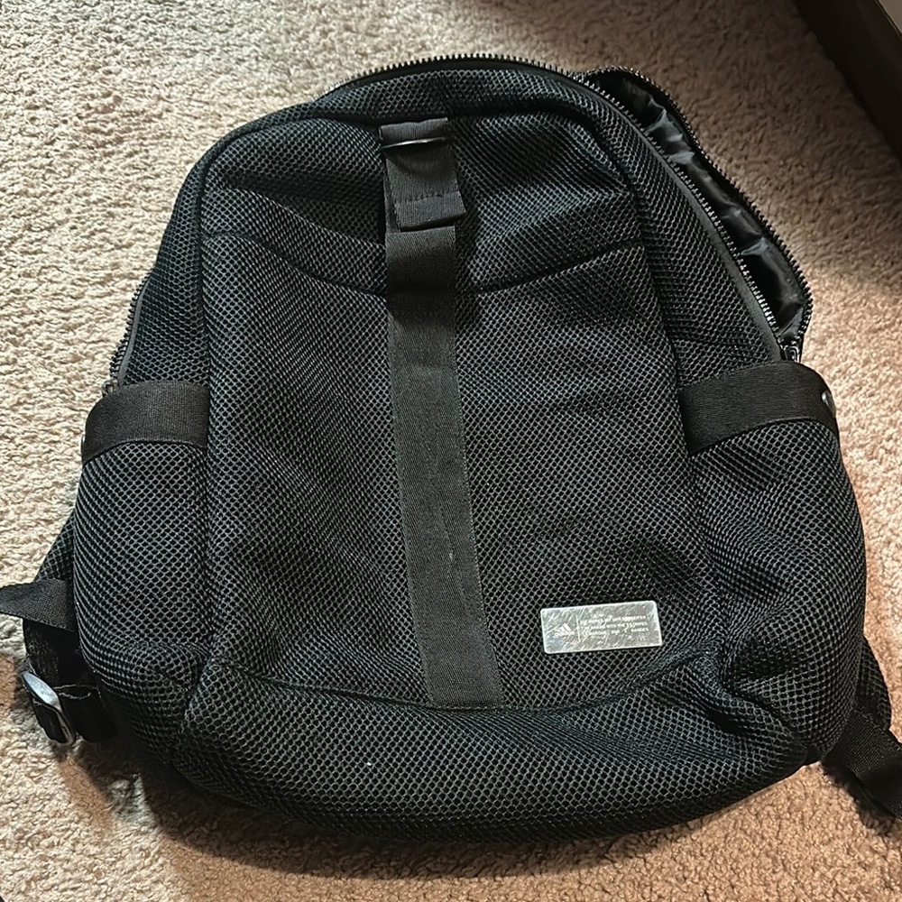 Black Mesh Backpack